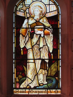 안티오키아의 성녀 마르가리타_photo by Michael Day_in the church of St Margaret of Antioch in Chilmark_Wiltshire.jpg